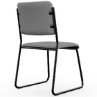 Kit 04 Cadeiras Hoteleira Auditório Empilhável Inter L02 Fact