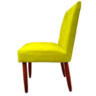 Kit 04 Cadeiras Jantar Madrid Pés Palito Sued Amarelo - D'cla