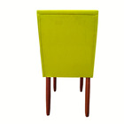 Kit 04 Cadeiras Jantar Madrid Pés Palito Sued Amarelo - D'cla