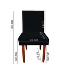 Kit 04 Cadeiras Jantar Madrid Pés Palito Sued Preto - D'class