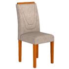 Kit 04 Cadeiras Lima Wood Cinamomo/ Capuccino - Moveis Arapon