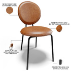 Kit 04 Cadeiras Para Sala De Jantar Cozinha Évora L02 Couríss