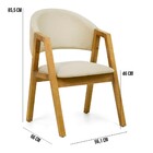 Kit 04 Cadeiras Para Sala De Jantar Cozinha Nik Oregon Linho