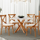 Kit 04 Cadeiras Para Sala De Jantar E Estar Living Estofada Á