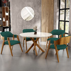 Kit 04 Cadeiras Para Sala De Jantar E Estar Living Estofada S