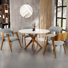 Kit 04 Cadeiras Para Sala De Jantar E Estar Living Estofada S