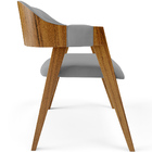 Kit 04 Cadeiras Para Sala De Jantar E Estar Living Estofada S