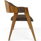 Kit 04 Cadeiras Para Sala De Jantar E Estar Living Estofada S