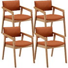 Kit 04 Cadeiras Para Sala De Jantar Estar Living Giorgia L02