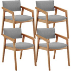 Kit 04 Cadeiras Para Sala De Jantar Estar Living Giorgia L02