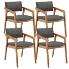 Kit 04 Cadeiras Para Sala De Jantar Estar Miving Giorgia L02