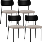 Kit 04 Cadeiras Para Sala De Jantar Melina L02 Couríssimo Pre