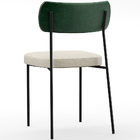 Kit 04 Cadeiras Para Sala De Jantar Melina L02 Facto Verde Mu