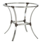 Kit 04 Cadeiras Tóquio De Área Em Alumínio E Fibra Sintética