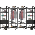 Kit 04 Closets Guarda Roupa Industrial Modulado 04 Gavetas 21