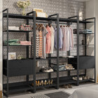 Kit 04 Closets Guarda Roupa Industrial Modulado 04 Gavetas 21