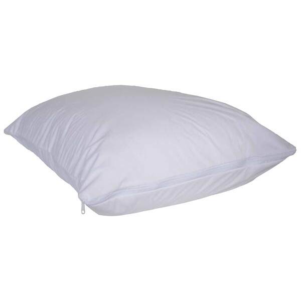 Kit 04 Fronhas Malha Impermeáveis Ortobom C/ Ziper - Não Faz