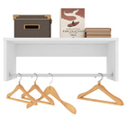 Kit 04 Nichos Suspenso Dakar Com Cabideiro Branco - D'rossi