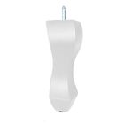 Kit 04 Pes Branco Para Puff Retro Luis X