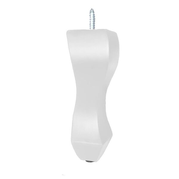 Kit 04 Pes Branco Para Puff Retro Luis X