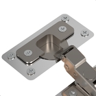 Kit 04 Placas De Reparo Porta Dobradiça Armário Mdf 26mm Rtg