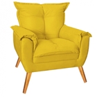 Kit 04 Poltrona Cadeira Jade Confort Decorativa Quarto Sala S