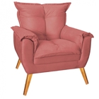 Kit 04 Poltrona Cadeira Jade Confort Decorativa Quarto Sala S