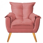 Kit 04 Poltrona Cadeira Jade Confort Decorativa Quarto Sala S