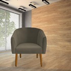 Kit 04 Poltrona Julia Decoração Salão Cadeira Escritório Rece