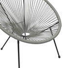 Kit 04 Poltronas Acapulco Cinza - D'rossi