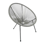 Kit 04 Poltronas Acapulco Cinza - D'rossi