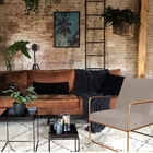 Kit 04 Poltronas Cadeira Malta Decorativa Sala Aramado Bronze