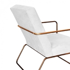 Kit 04 Poltronas Cadeira Malta Decorativa Sala Aramado Bronze