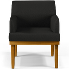 Kit 04 Poltronas Decorativa Para Sala De Estar Base Mel Beatr