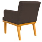 Kit 04 Poltronas Decorativa Para Sala De Estar Base Mel Beatr