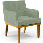 Kit 04 Poltronas Decorativa Para Sala De Estar E Recepção Bea