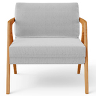 Kit 04 Poltronas Decorativa Para Sala Estar Pietra Estrutura