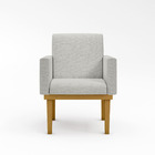 Kit 04 Poltronas Decorativa Reforçada Oferta Balaqui Linho Li