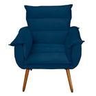 Kit 04 Poltronas Decorativas Modernas Sala E Recepção Monza P