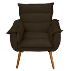 Kit 04 Poltronas Decorativas Modernas Sala E Recepção Monza P