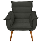 Kit 04 Poltronas Decorativas Modernas Sala E Recepção Monza P