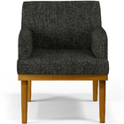 Kit 04 Poltronas Decorativas Para Sala De Estar Base Mel Beat