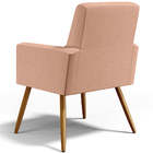 Kit 04 Poltronas Decorativas Para Sala De Estar E Recepção Ma