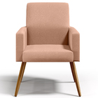 Kit 04 Poltronas Decorativas Para Sala De Estar E Recepção Ma