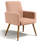 Kit 04 Poltronas Decorativas Para Sala De Estar E Recepção Ma