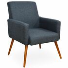 Kit 04 Poltronas Decorativas Para Sala De Estar Maria W01 Lin