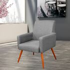 Kit 04 Poltronas Decorativas Para Sala De Estar Maria W01 Lin