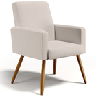 Kit 04 Poltronas Decorativas Para Sala De Estar Maria W01 Lin