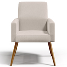 Kit 04 Poltronas Decorativas Para Sala De Estar Maria W01 Lin