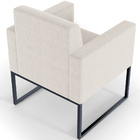 Kit 04 Poltronas Decorativas Para Sala E Recepção Base Fixa D